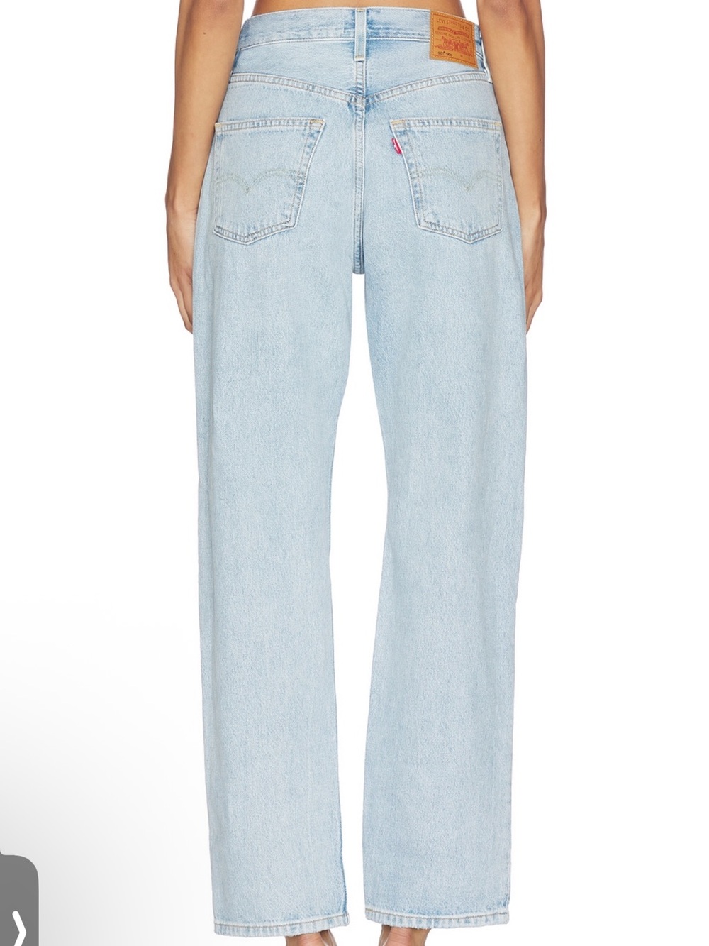 Levi’s 501 ‘90s Jeans Light Wash Straight Leg 27 Waist Vintage Style - Picture 2 of 15